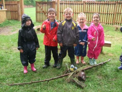 Week 2 at Forest School for Reception Class